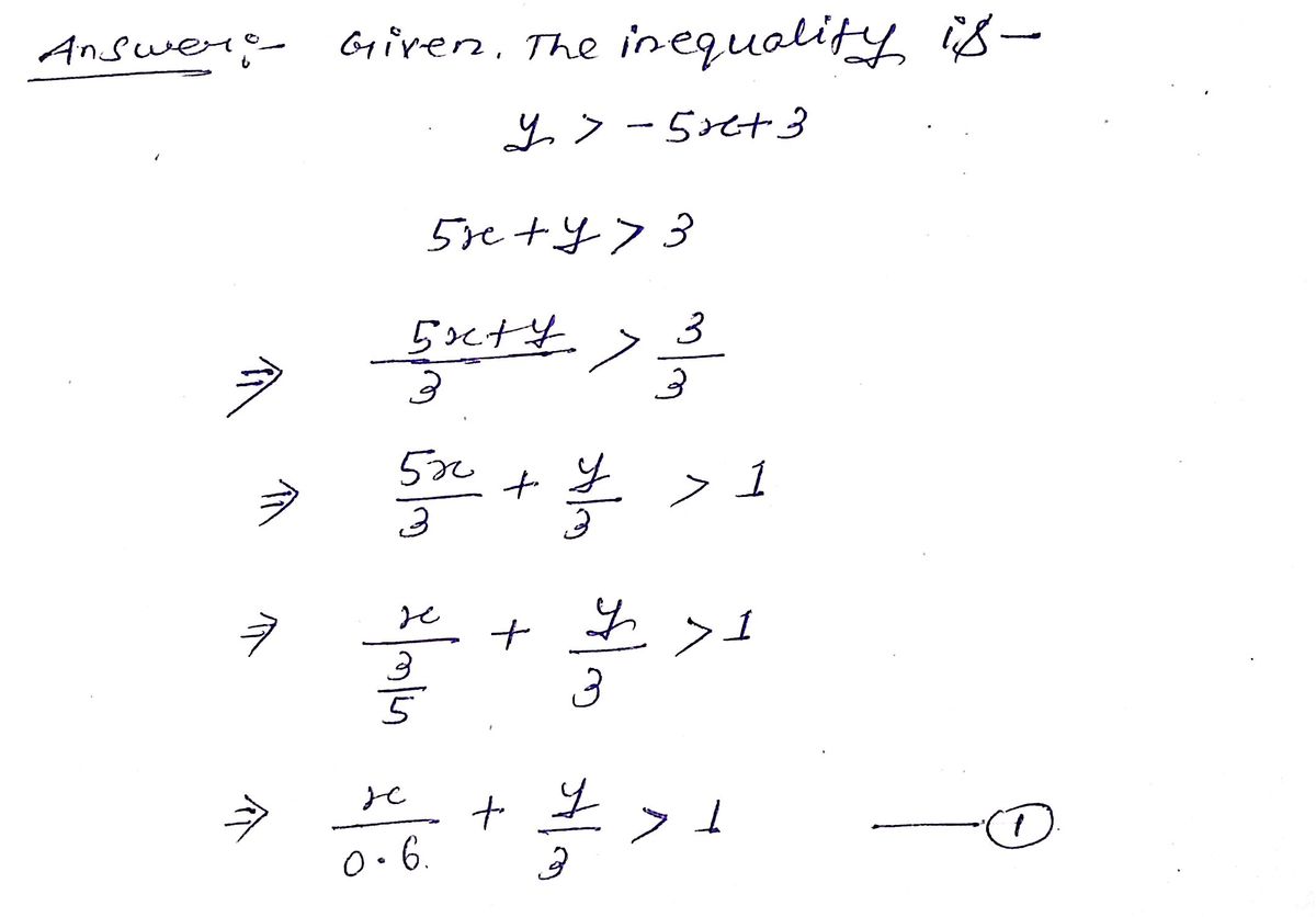 Algebra homework question answer, step 1, image 1